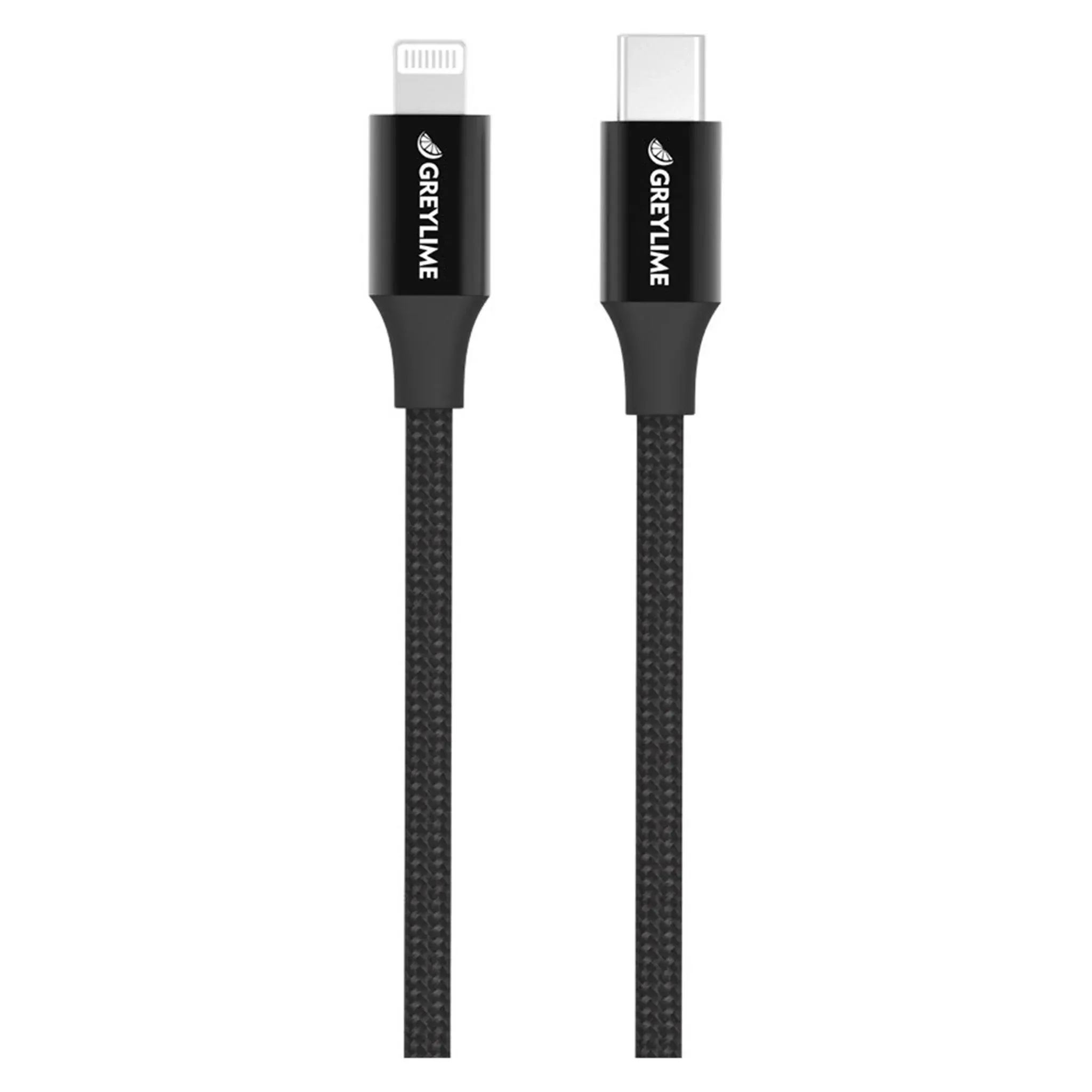 GreyLime Braided USB-C til MFi Lightning Kabel