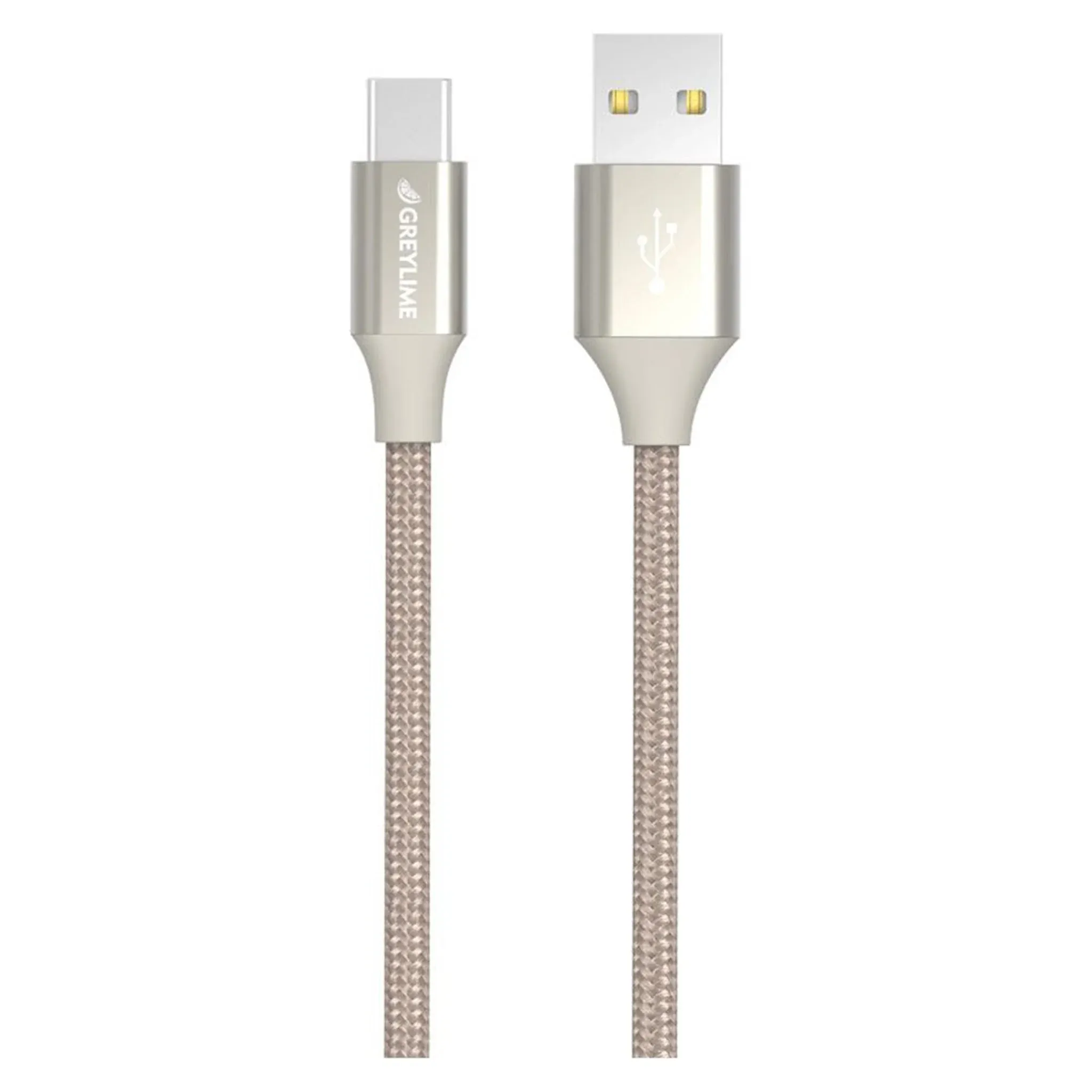 GreyLime USB-A til USB-C Kabel 1 m Beige