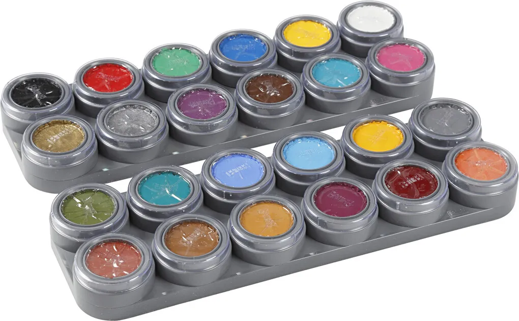 Grimas Ansigtsmaling Palette 24 Farver