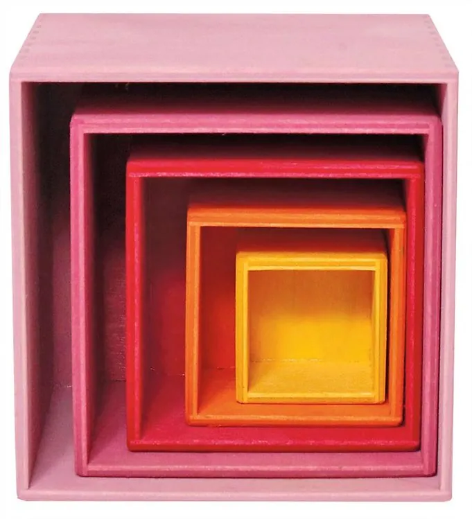 Grimms Trælegetøj Stablekasser