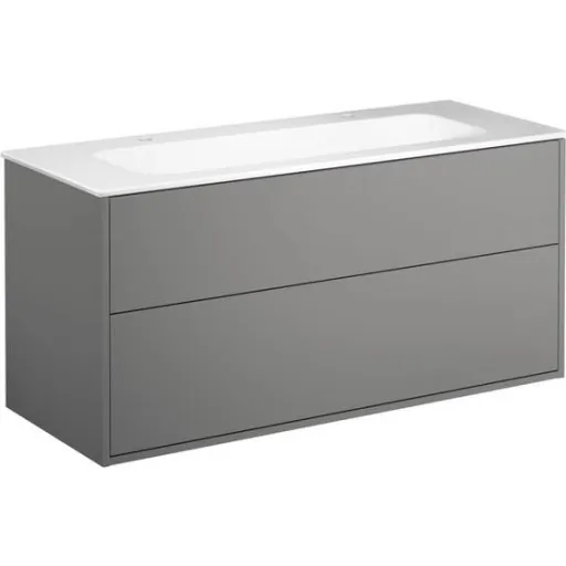 Gustavsberg Artic møbelpakke 120x47 cm grå/hvid