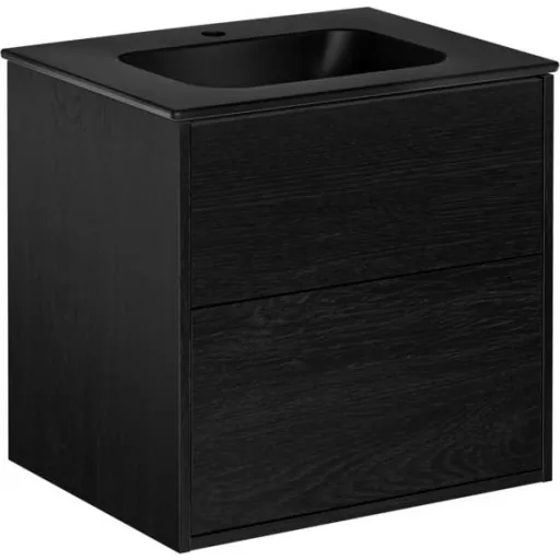 Gustavsberg Artic møbelpakke 60x47 cm sort ask/sort
