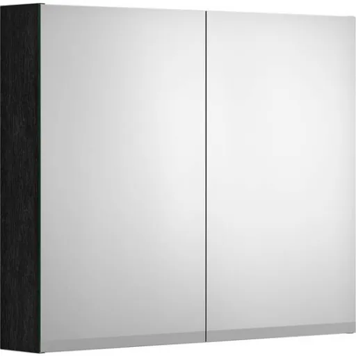Gustavsberg Artic spejlskab 79,4x66,2 cm sort ask