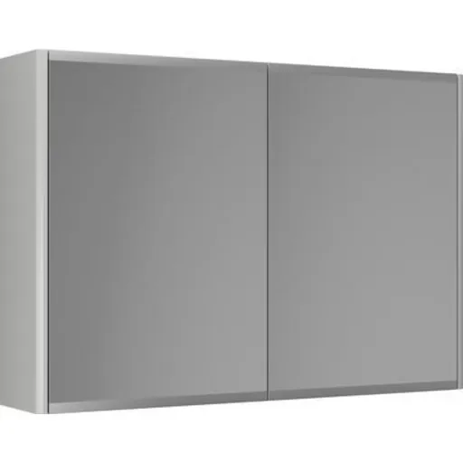Gustavsberg Graphic spejlskab 100x55 cm grå