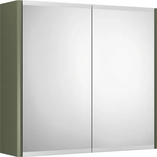 Gustavsberg Graphic spejlskab 60x55 cm grøn