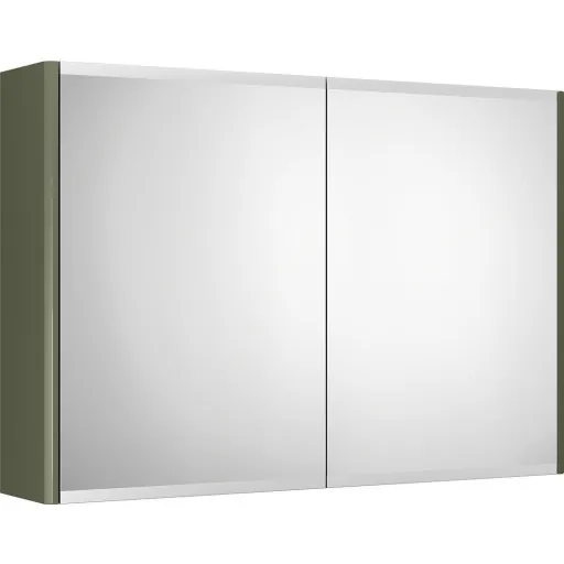 Gustavsberg Graphic spejlskab 80x55 cm grøn