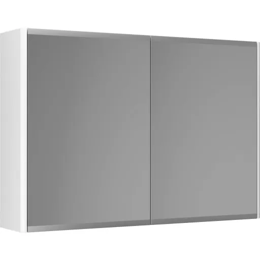 Gustavsberg Graphic spejlskab 80x55 cm hvid