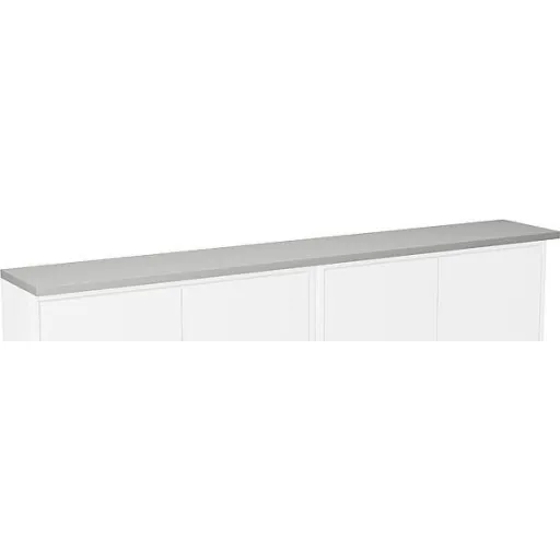 Gustavsberg Graphic topplade belysning 120x20 cm grå