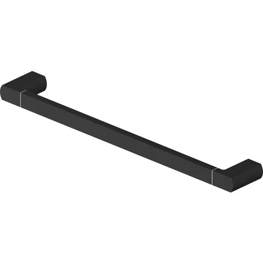Gustavsberg Square håndklædestang 45 cm mat sort