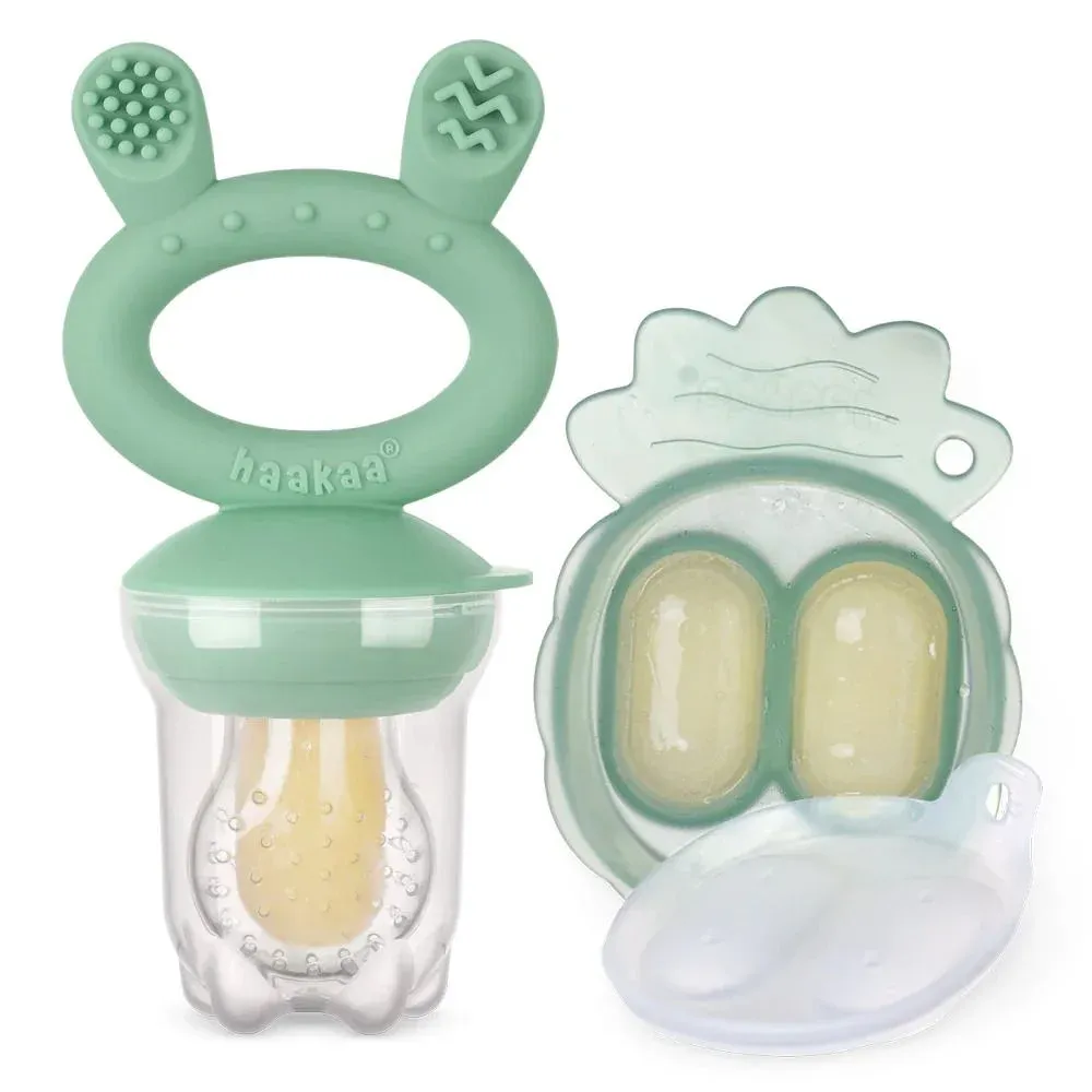 Haakaa Food Feeder Pea Green