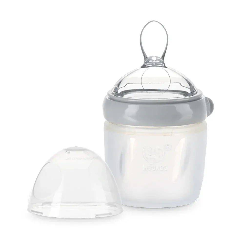 Haakaa Silicone Feeding Spoon Bottle 160ml Grey