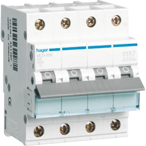 Hager Automatsikring 3P+N 32A C