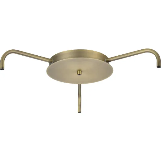 Halo Design baldakin 4 udgange messing