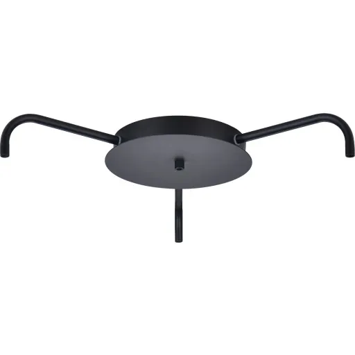 Halo Design baldakin 4 udgange sort