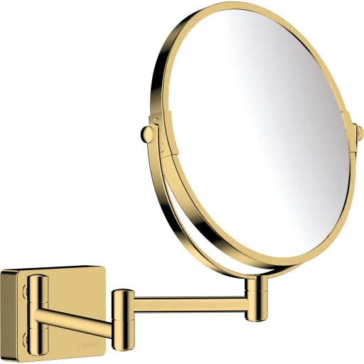 Hansgrohe AddStoris makeup spejl Ø18,8 cm guld