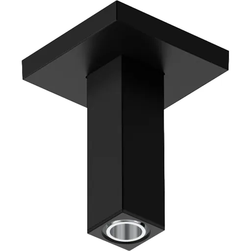 Hansgrohe brusearm 10 cm mat sort