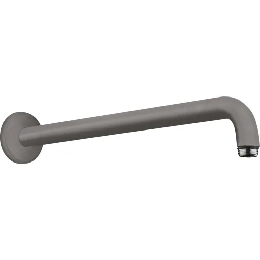 Hansgrohe brusearm 38,9 cm børstet sort krom