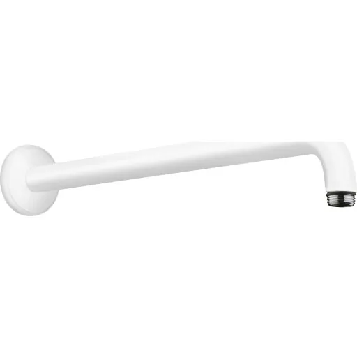 Hansgrohe brusearm 38,9 cm mat hvid