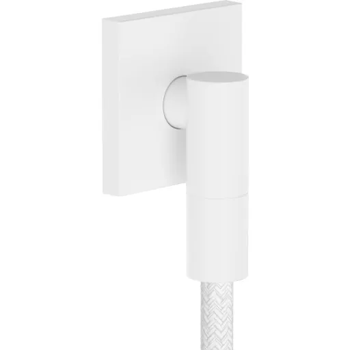 Hansgrohe FixFit Fine E slangeudtag, mat hvid