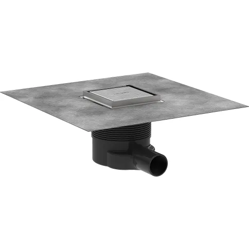 Hansgrohe Raindrain Brilliance komplet gulvafløb 100 mm