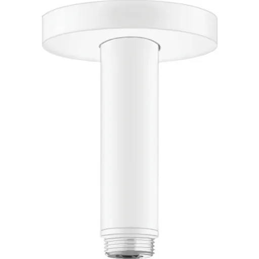 Hansgrohe S brusearm 10 cm mat hvid