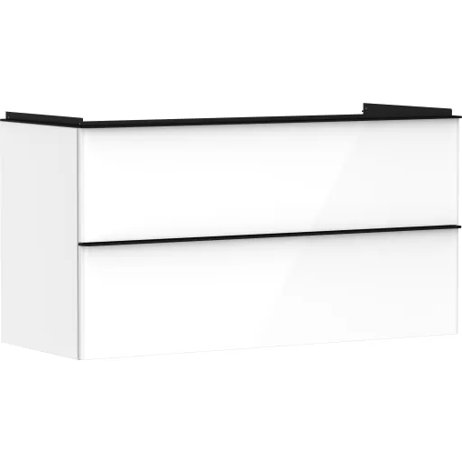 Hansgrohe Xelu Q underskab 118x47,5 cm hvid højglans