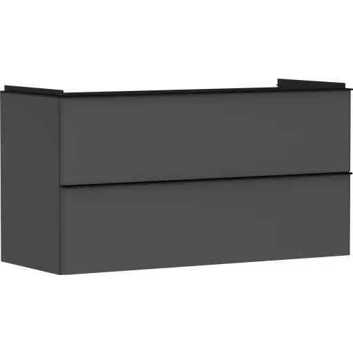 Hansgrohe Xelu Q underskab 118x47,5 cm mat grå