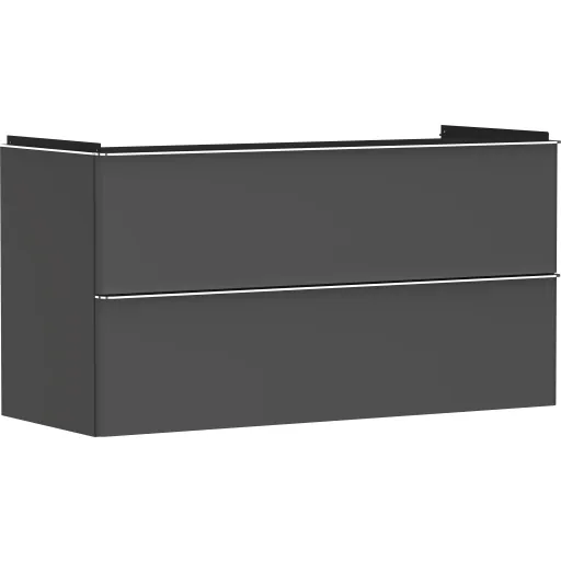 Hansgrohe Xelu Q underskab 118x47,5 cm mat grå
