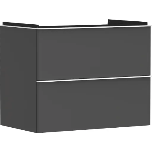 Hansgrohe Xelu Q underskab 78x47,5 cm mat grå