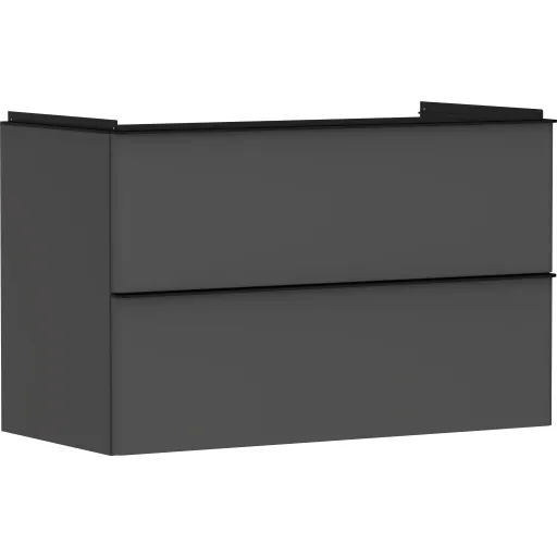 Hansgrohe Xelu Q underskab 98x47,5 cm mat grå