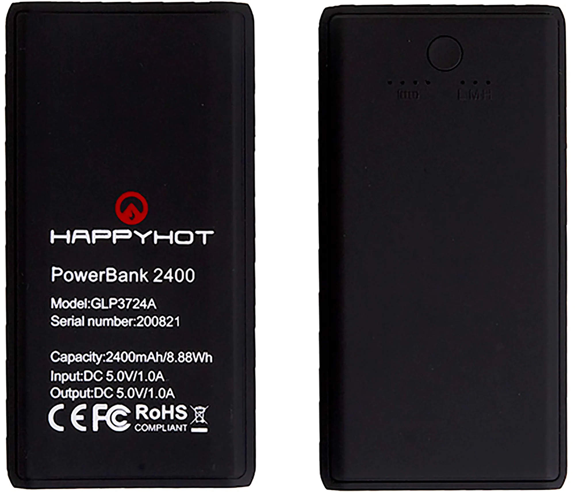 Happyhot Powerbank 3,7V 2400 mAh