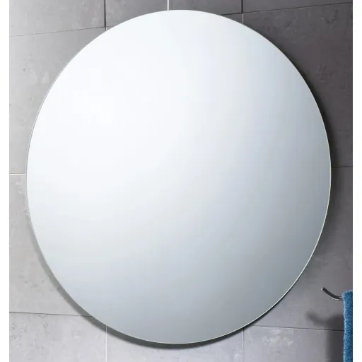 Hefe Gedy spejl Ø60 cm hvid
