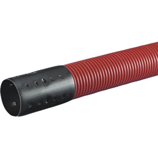 Hekaplast kabelrør med muffe 160/135 mm