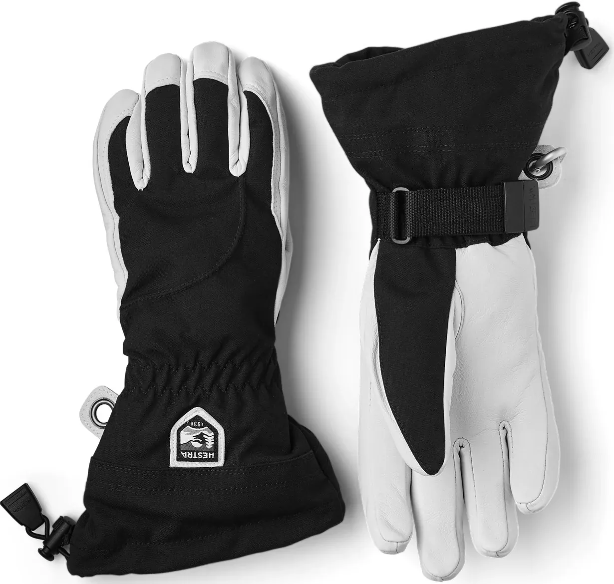 Hestra Army Leather Heli Ski Female 5-Finger