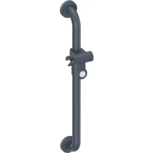 Hewi 477 støttegreb/brusestang 60 cm mat antracit