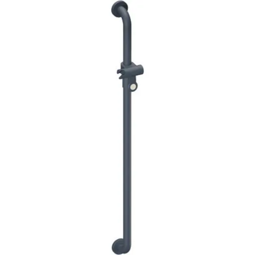 Hewi 801 støttegreb/brusestang 110 cm mat antracit