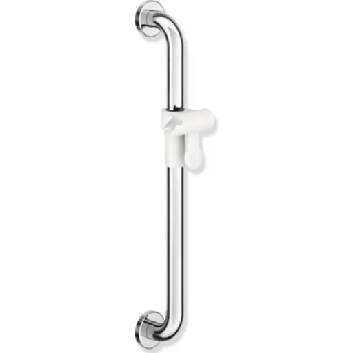 Hewi 801 støttegreb/brusestang 60 cm krom/hvid