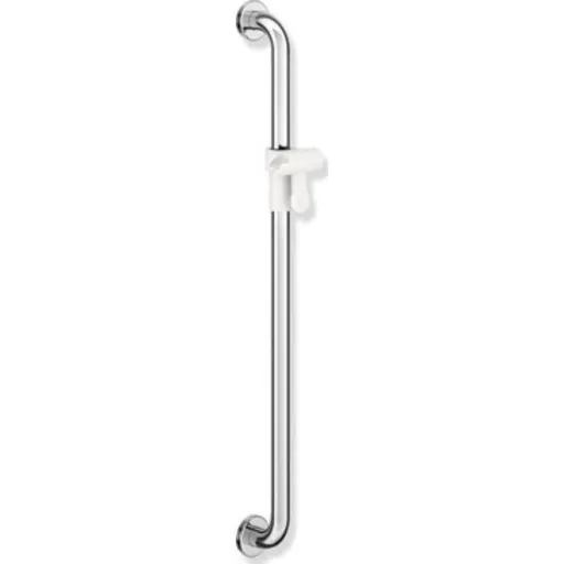 Hewi 801 støttegreb/brusestang 90 cm krom/hvid