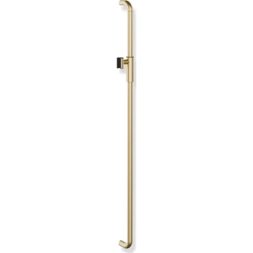 Hewi S480 støttegreb/brusestang 110 cm børstet messing