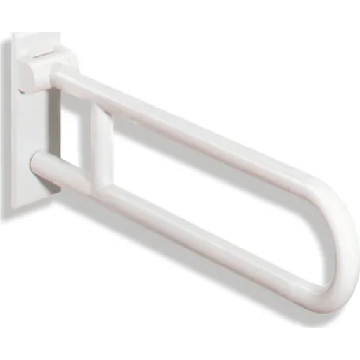 Hewi Serie 801 armstøtte, 75 cm, hvid