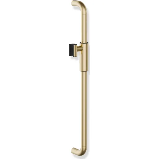 Hewi støttegreb/brusestang 60 cm børstet messing