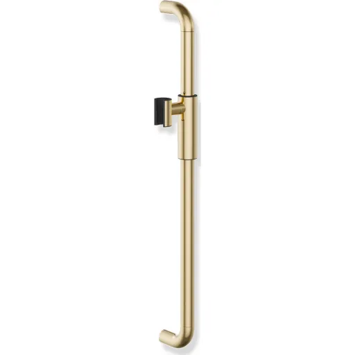 Hewi støttegreb/brusestang, 60 cm, messing