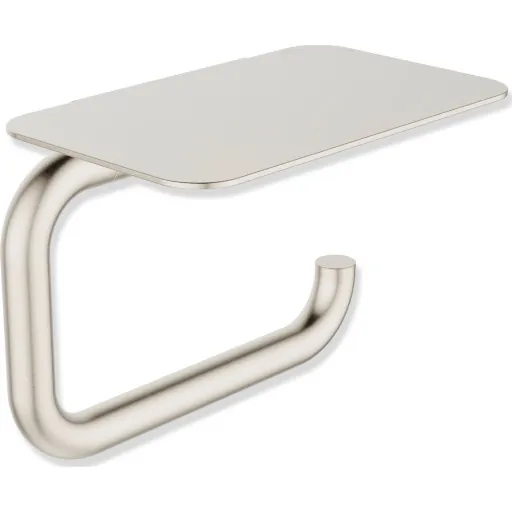 Hewi toiletrulleholder, børstet nikkel
