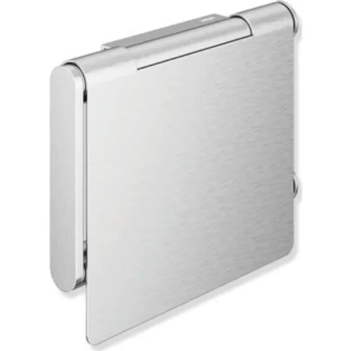 Hewi toiletrulleholder, børstet stål