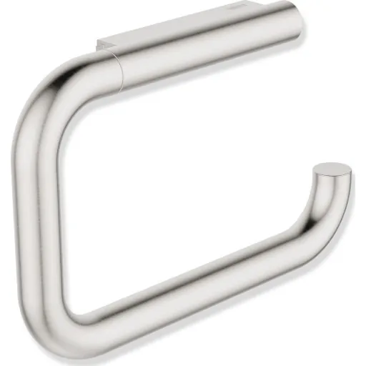 Hewi toiletrulleholder, børstet stål