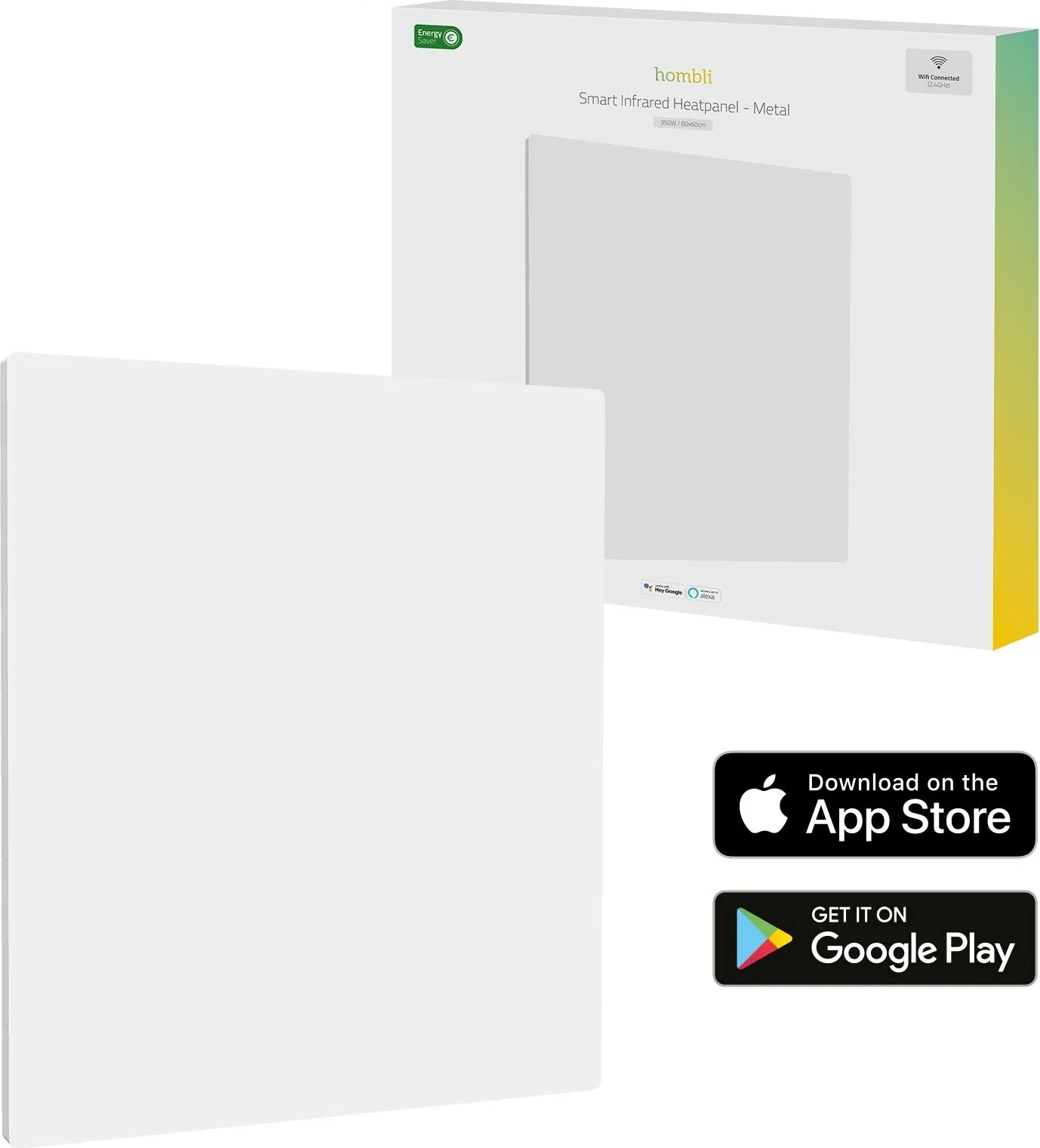 Hombli Smart Infrared Radiator Heatpanel 350w