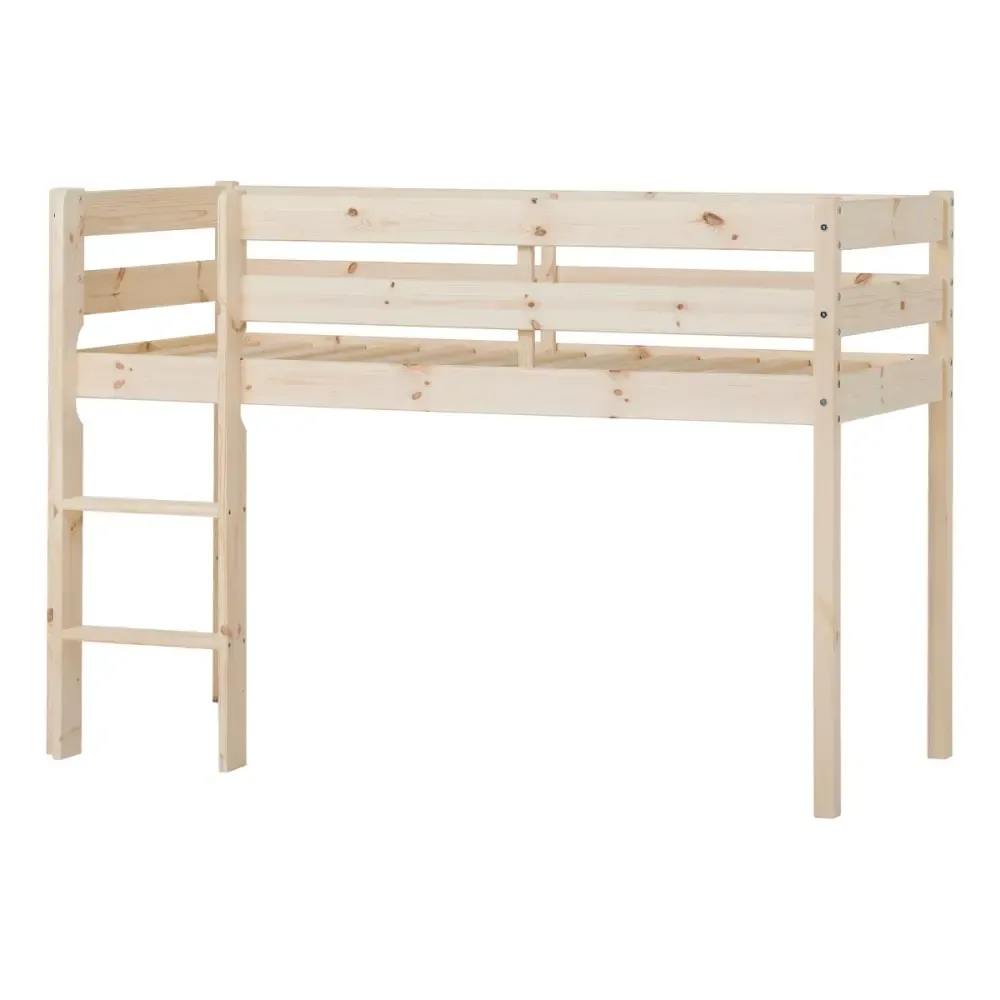 Hoppekids ECO Comfort Halvhøj Seng 70x160 cm Natur