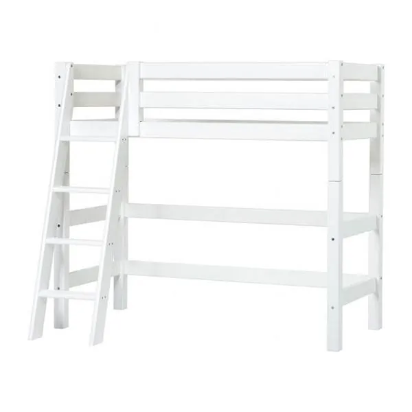 Hoppekids ECO Luxury Mellemhøj Seng med Skrå Stige