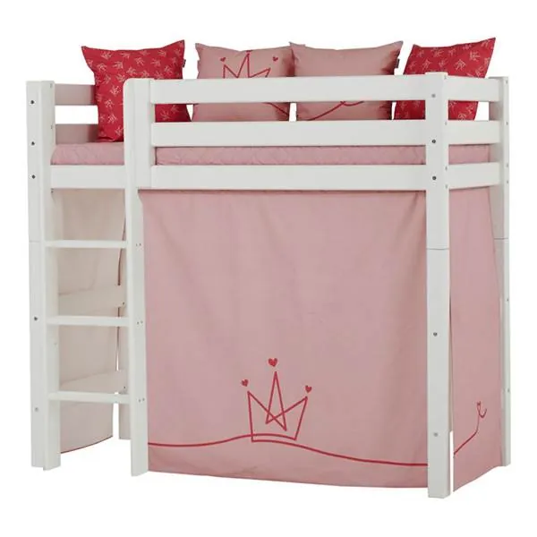 Hoppekids Forhæng til Mellemhøj Seng Princess