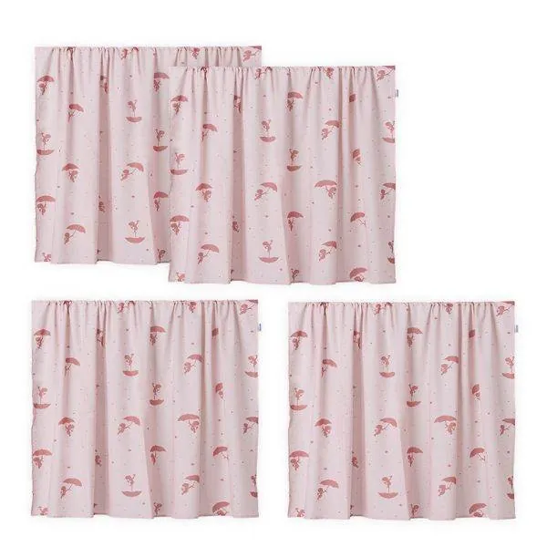 Hoppekids Ole Lukoie Forhæng Rød